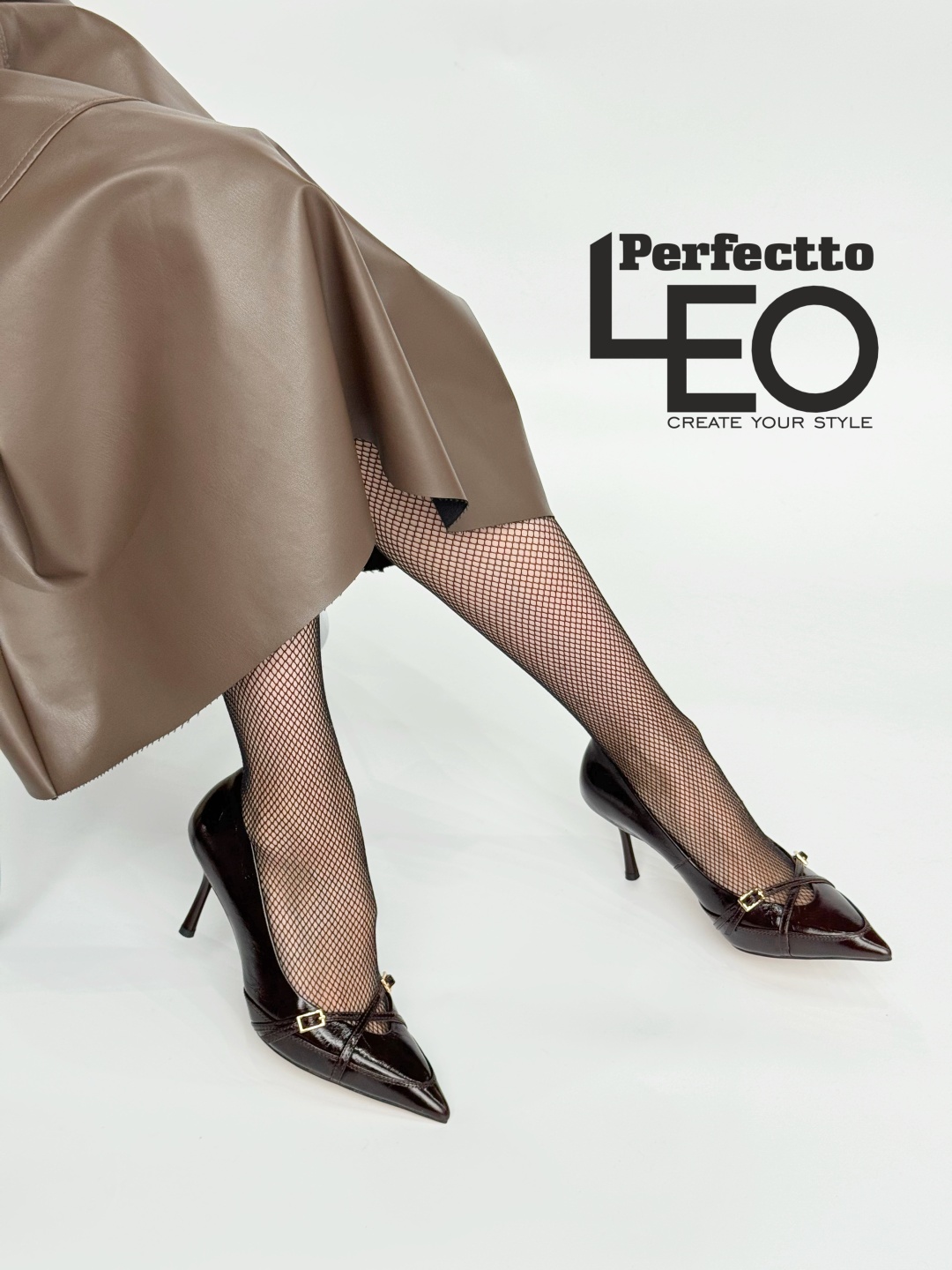 Туфли LEO темно-коричневый