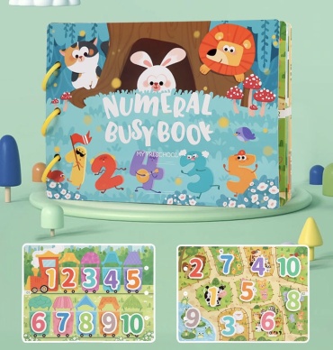 Книжка-игрушка 0457 Toys Обучающий набор