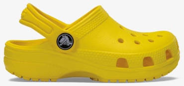 Сабо Crocs желтый, черный