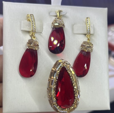 Silver Gold Almaty 159644601 вес 19.62 г серебро, султанит