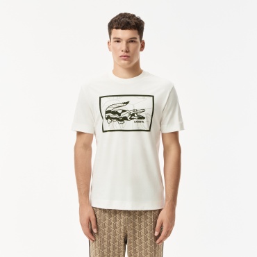 Футболка LACOSTE белый