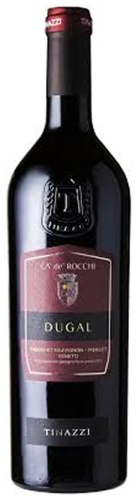 Вино Tinazzi Ca de Rocchi DUGAL CABERNET SAUVIGNON MERLOT IGP сухое красное 14% 0.75 л