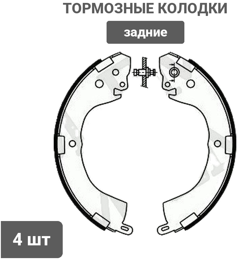Колодки PATRON PSP617