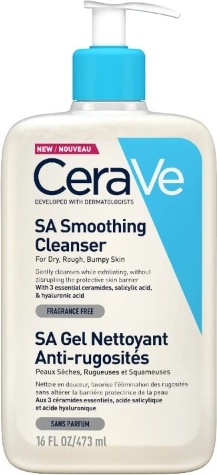 CeraVe SA Smoothing Cleanser Nettoyant Anti-Rugosites гель 473 мл