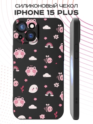 Чехол для Apple iPhone 15 Plus рисунок