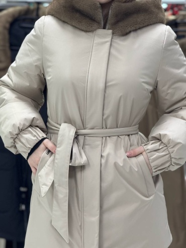 Зимняя куртка AYAZBRAND бежевый