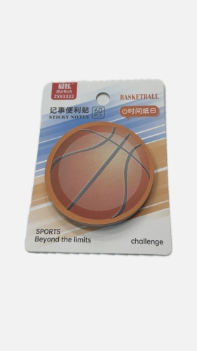 Стикеры для заметок ZUIXUA Basketball, бумага, 60 шт