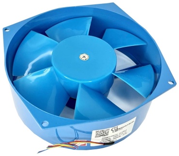 Вытяжной вентилятор подшипниковый D200 мм 65Вт, 200FZY4-D 380V