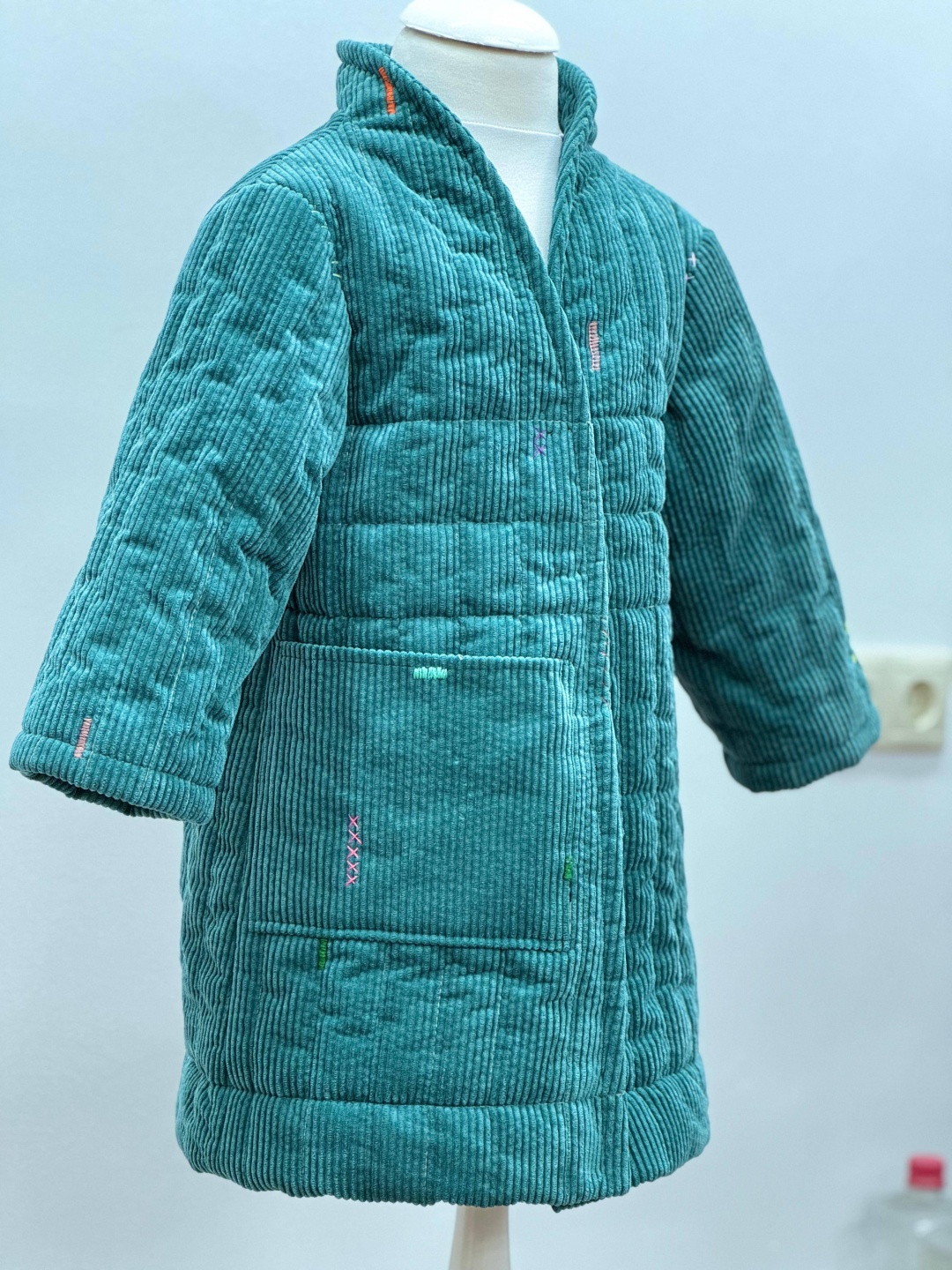 Пальто Samal brand зеленый