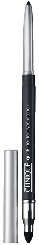 Clinique Автоматический карандаш для глаз с растушевкой Quickliner For Eyes Intense карандаш черный Intense Charcoal