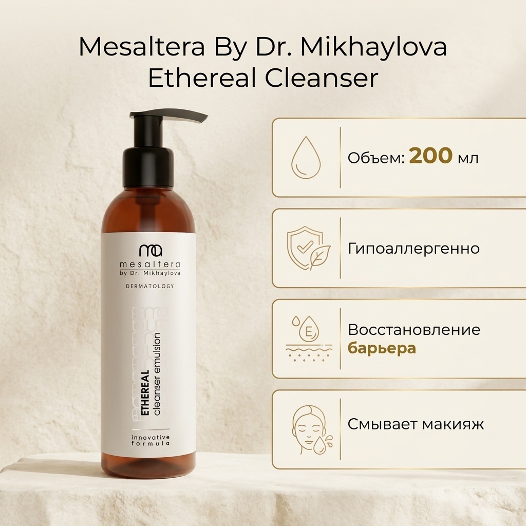 Mesaltera By Dr. Mikhaylova Ethereal Cleanser эмульсия 200 мл