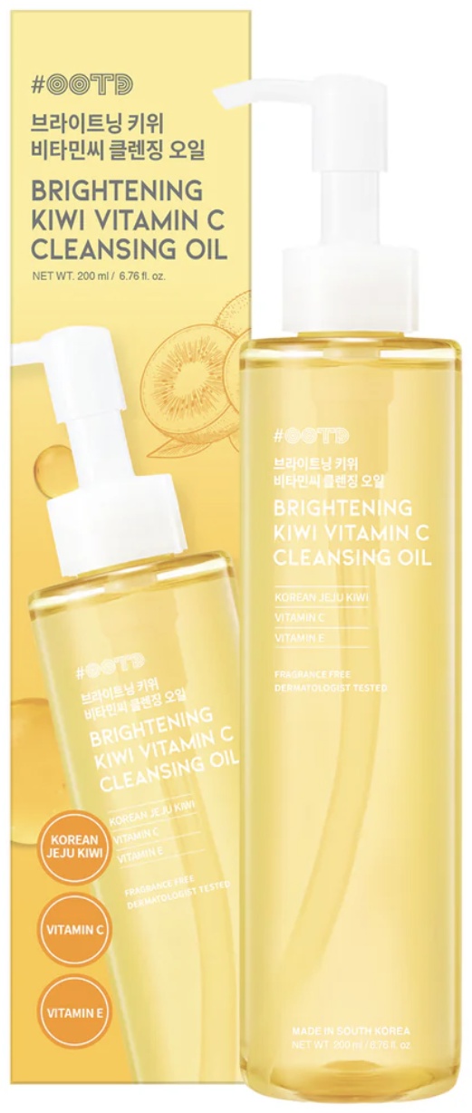 OOTD Brightening Kiwi Vitamin C гидрофильное масло 200 мл