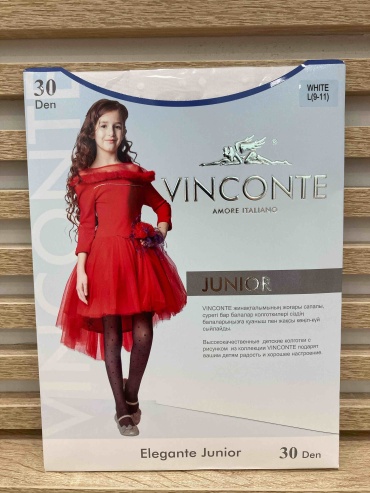 Колготки матовые Vinconte белый