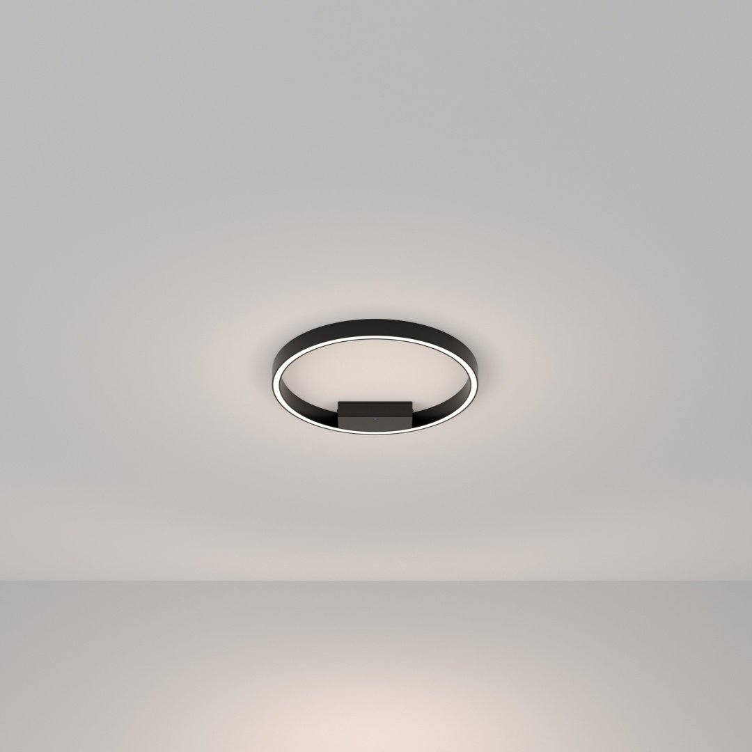 Светильник потолочный SVET KZ LED 24 Вт черный
