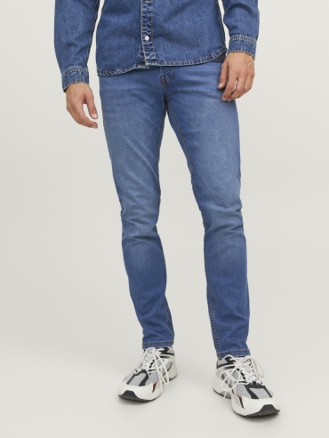 Джинсы зауженные Jack&Jones голубой