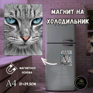 Sequoia VERS магнит-сувенир катята А4 магнит на холодильник 1 шт
