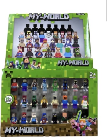 Фигурка Minecraft Minecraft 7 см 24 шт