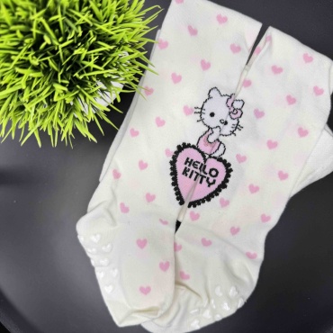Колготки Hello Kitty белый, розовый