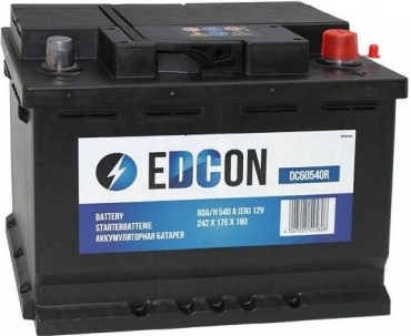 EDCON 6 ст-60 EDCON 60 Ач обратная
