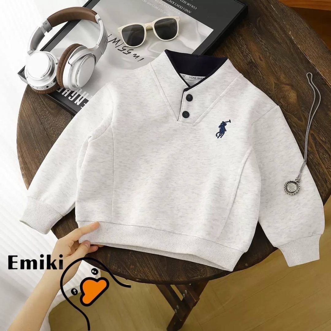Кофта Emiki серый