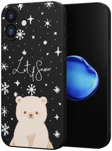Чехол Mcover для Apple iPhone 16 Plus рисунок