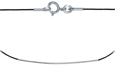 Шнур Lucente Silver NEC-LU-925-50581-42 длина 42 см вес 0.873 г серебро, без вставок