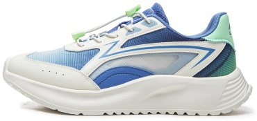 Кроссовки LI-NING Ninghui белый, синий, светло-зеленый