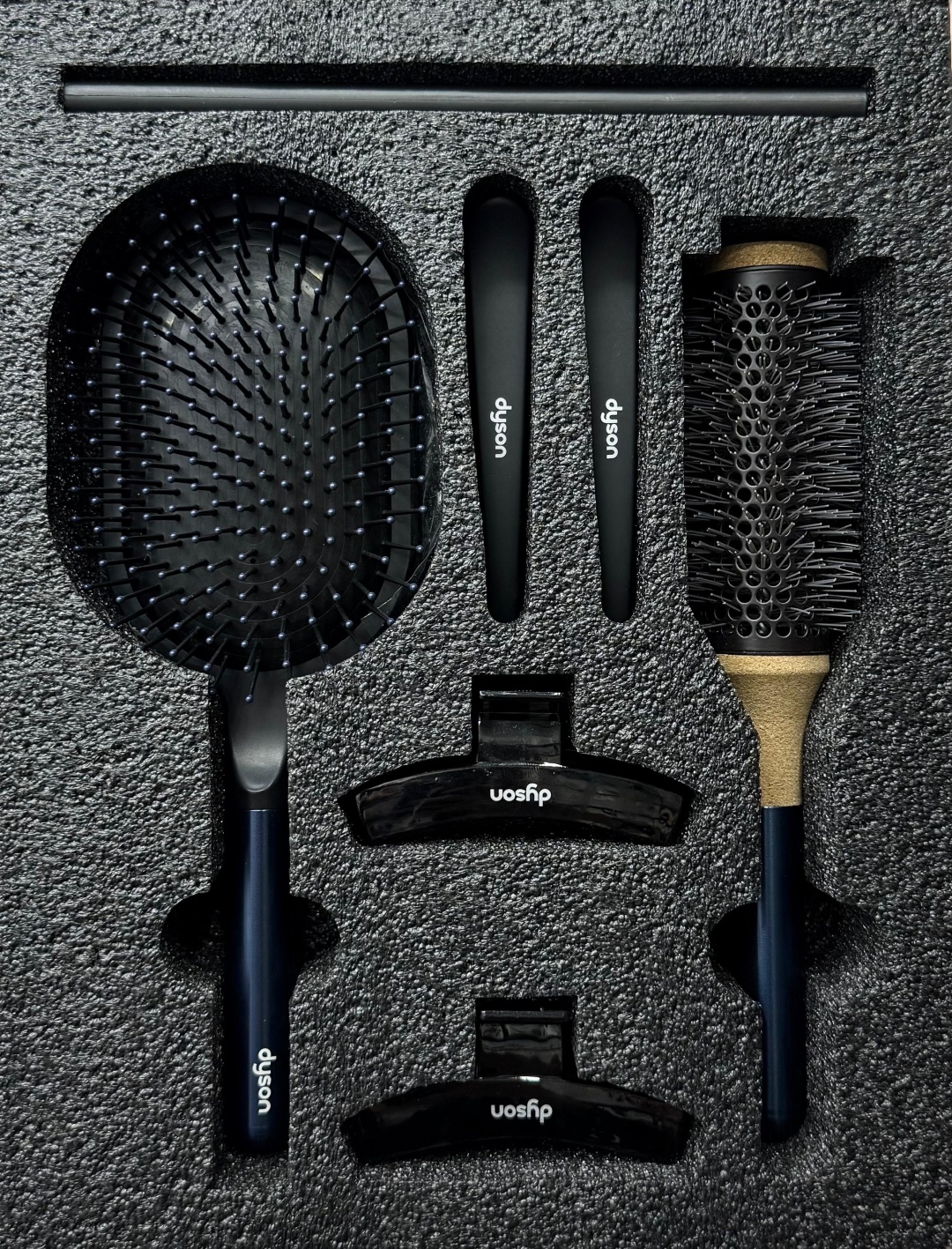 Dyson термобрашинг, гребень, массажная расческа 30 см, 30 см