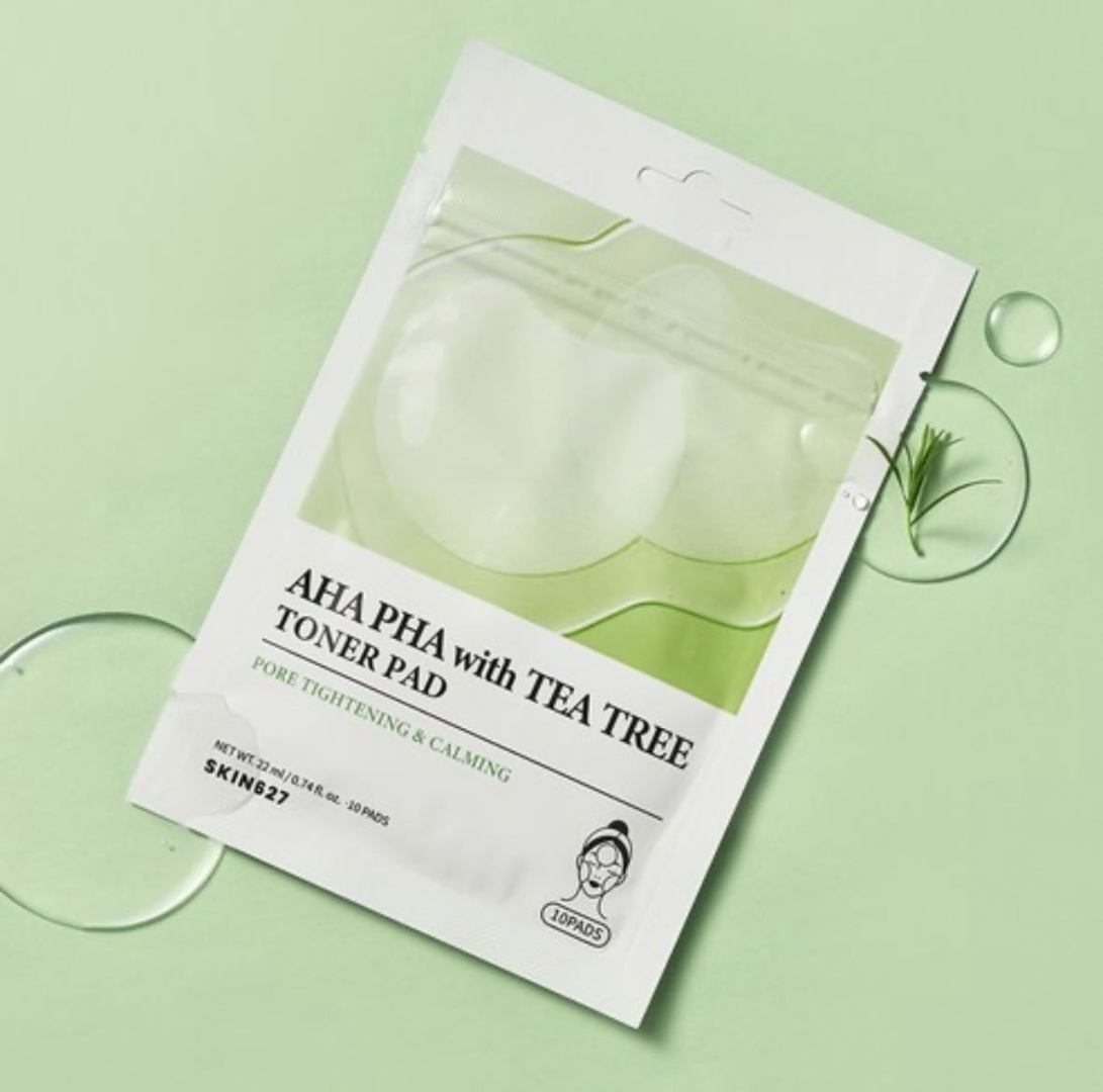 Skin627 тонер-пэды AHA PHA with TEA TREE 22 мл