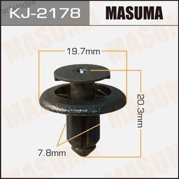 MASUMA Клипса Крепежная KJ2178
