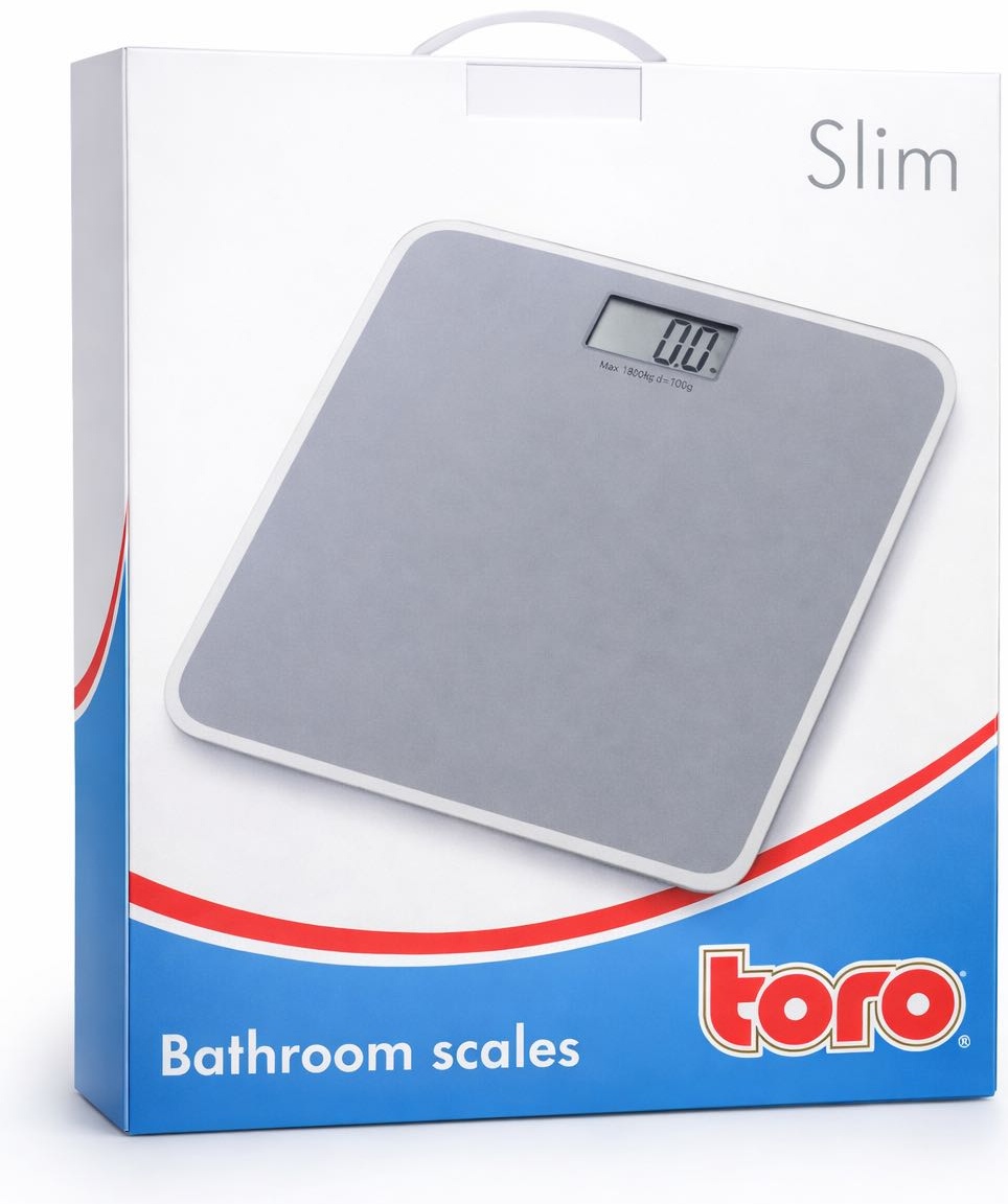 Напольные весы Toro электронные 264003 Slim до 150 кг