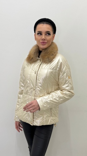 Демисезонная куртка DONNA BACCONI бежевый