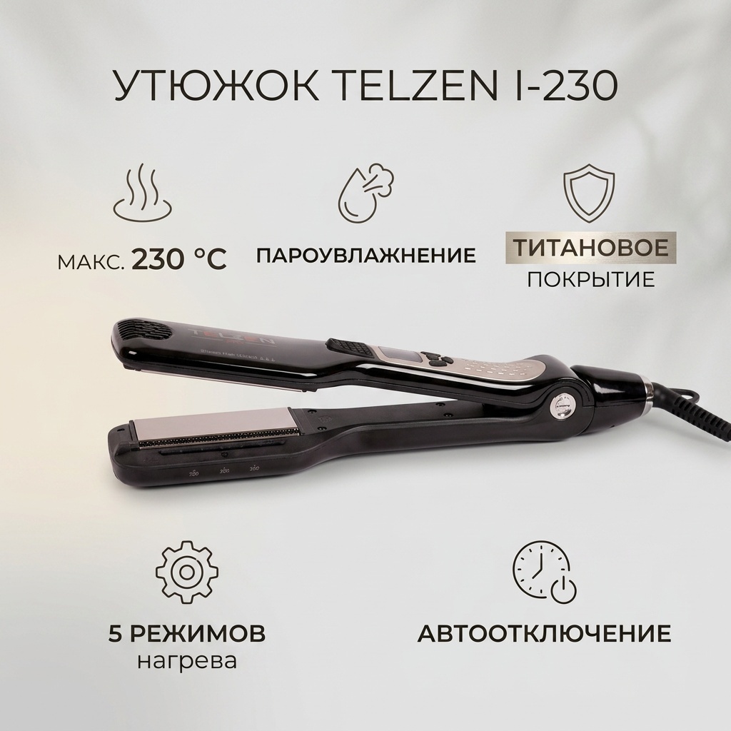 TELZEN I-230 утюжок