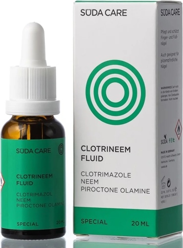 Suda флюид с клотримазолом для ногтей Clotrineem Fluid 20 мл
