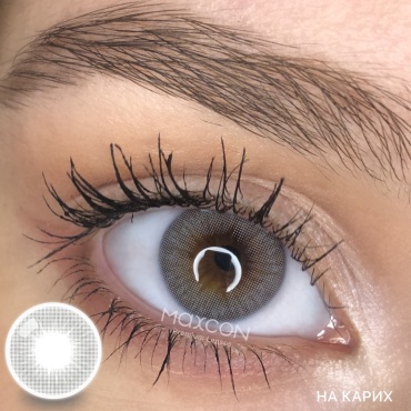 Контактные линзы MAXCON CLASSIC ASH GRAY -3.50 кривизна 8.6 на год 2 шт