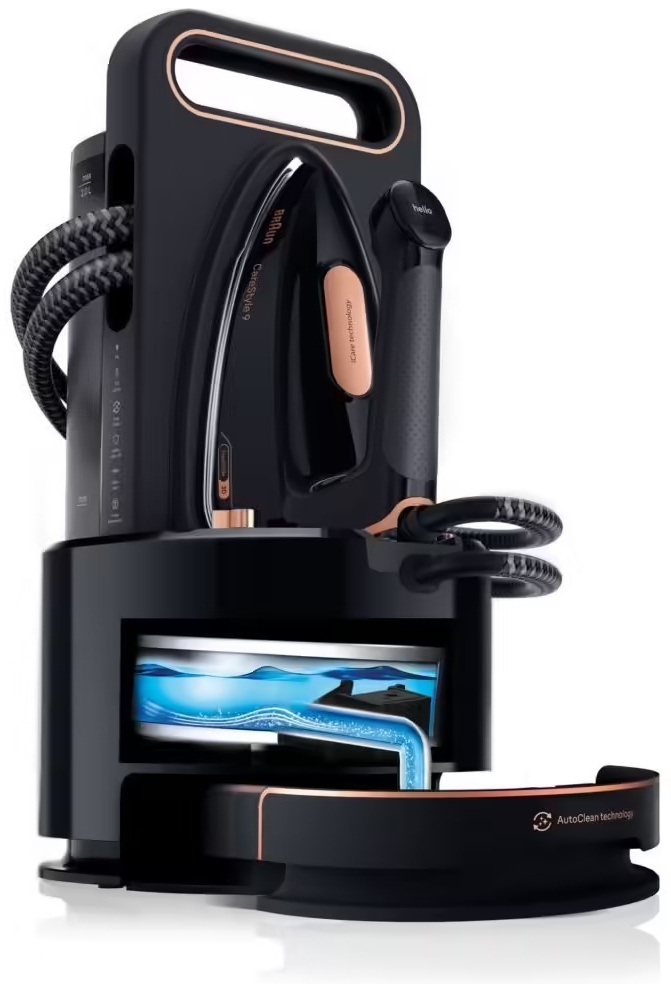 Парогенератор Braun CareStyle 9 IS9090BK черный, бронзовый — фото 14
