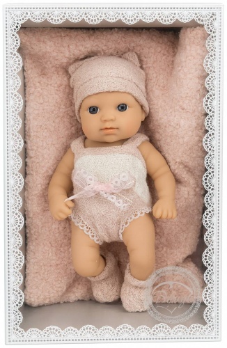Кукла реборн Baby So Lovely Пупс в одежде с набором 27 см
