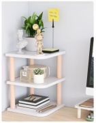 Стеллаж напольный ZMSJ-004, 28x26x35 см, белый