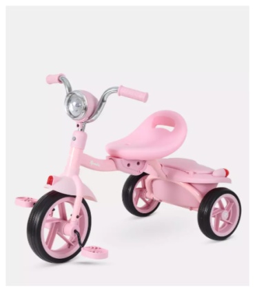 Трёхколёсный велосипед MOWbaby MC054 розовый