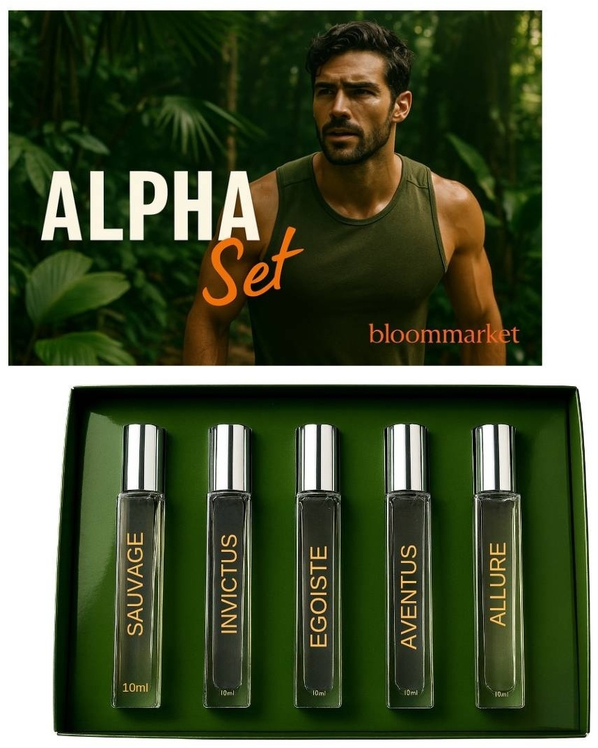 Bloommarket Alpha парфюмерный набор 50 мл, для мужчин