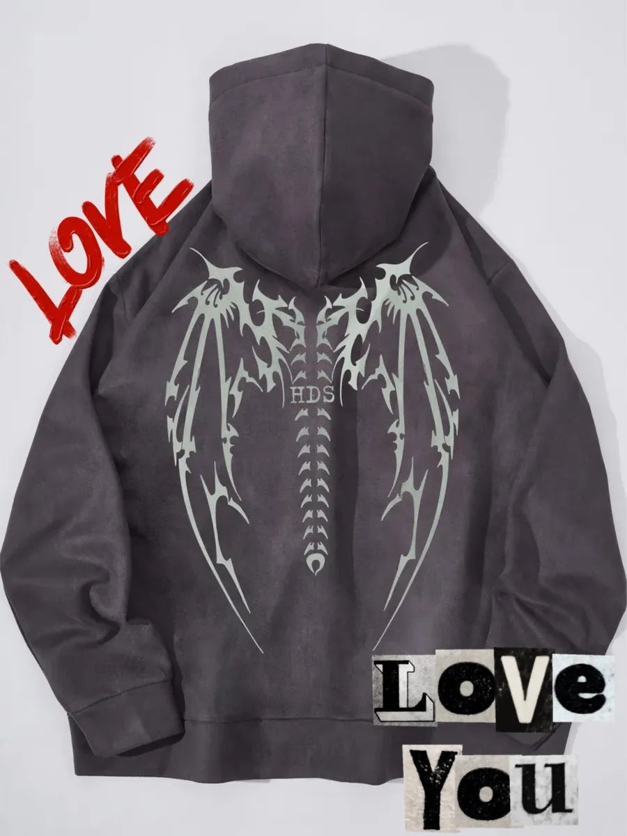Толстовка Hoodie store серый