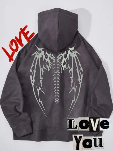 Толстовка Hoodie store серый
