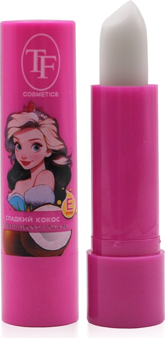TF cosmetics бальзам Бальзам длягуб детский сладкий кокос ,3,8 гр 3.8 г