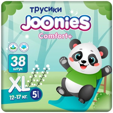 Подгузники-трусики Joonies XL, 38 шт