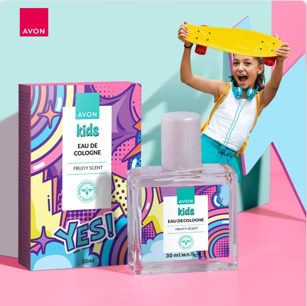 Avon Kids Eau De Cologne туалетная вода EDT 30 мл, для женщин