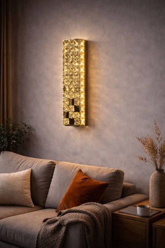 Бра настенный, накладной Werline LED, латунь