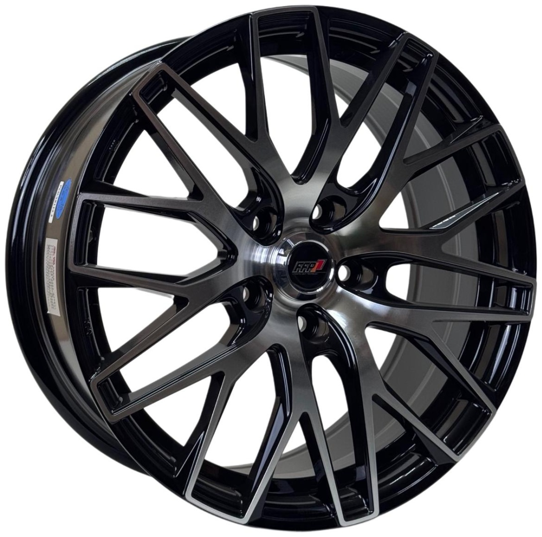 Wheels 2854DD 7.5x17/5x114.3 D67.1 ET35 4 диска черный, хром
