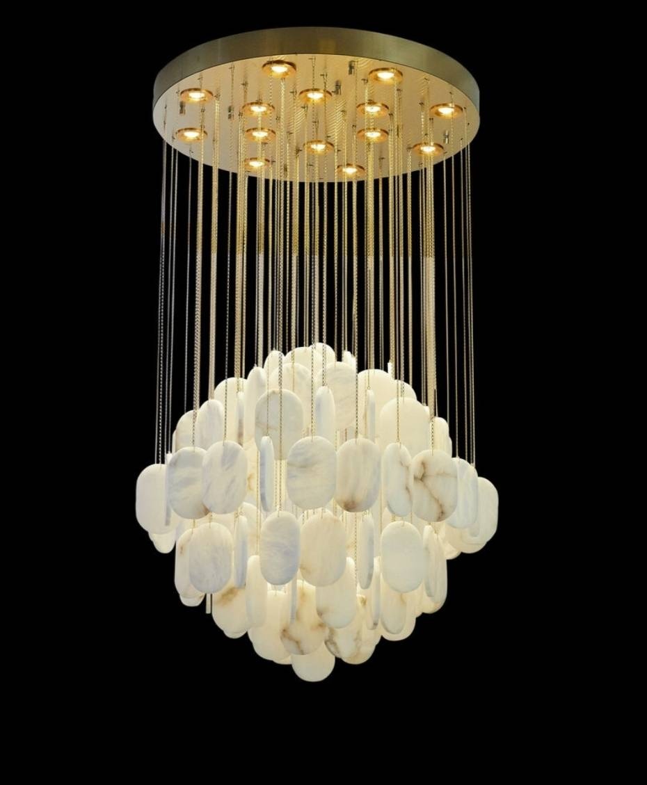 Люстра подвесная Crystal Lux LED, кол-во ламп: 18 шт