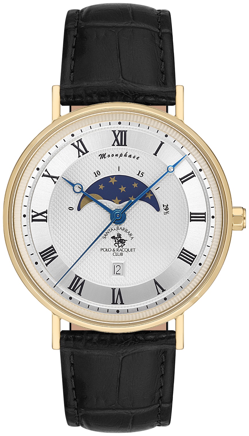 Кварцевые Santa Barbara Polo & Racquet Club SB. 4. 10014-4 нержавеющая сталь