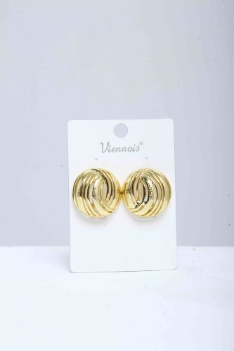 Серьги Viennois медицинская сталь, без вставок